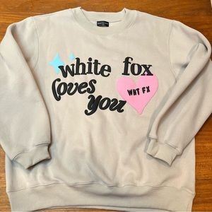 Oversized sweatshirt